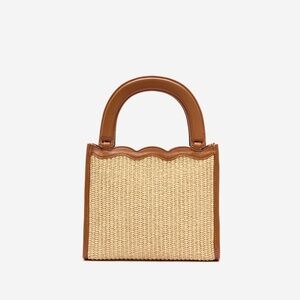 Reformation Emma Mini Bag Natural - Size OS